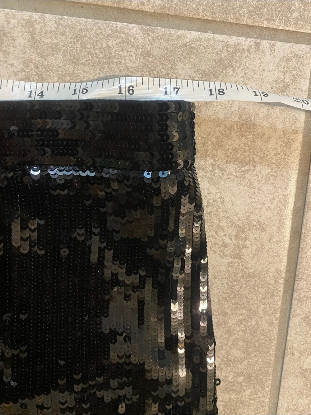 Express Black Sequin Bike Shorts Hot Pants Size 10